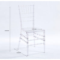 Set Of 4 Modern Plastic Seat Dining Chairs For Stylish Home Decor