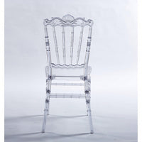Set Of 4 Modern Plastic Seat Dining Chairs For Stylish Home Decor