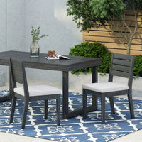 Set Of 2 Elegant Armless Dining Chair With Modern Design And Comfortable Seating