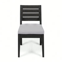 Set Of 2 Elegant Armless Dining Chair With Modern Design And Comfortable Seating