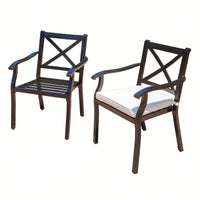 Elegant Two-Piece Dining Chair Set For Modern Home Decor