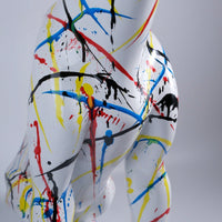 Large 31.5 Inch Modern Resin Leopard Sculpture For Home Decor Stunning Classical Leopard Statue Ideal For Shops And Halls