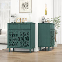 Stylish 2 Door 2 Drawer Cabinet For Bedroom Living Room And Study Storage Solutions