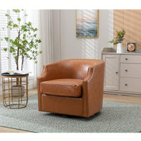 Elegant Swivel Living Room Chair For Modern Comfort And Style