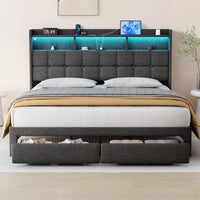 Luxury King Size Bed With Plush Comfort And Elegant Design