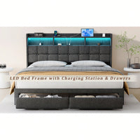 Luxury King Size Bed With Plush Comfort And Elegant Design