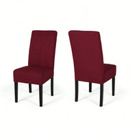 Set Of 2 Modern KD Dining Chairs For Stylish Home Decor