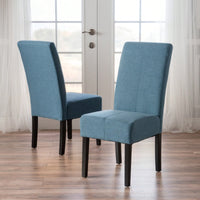 Set Of 2 Modern KD Dining Chairs For Stylish Home Decor