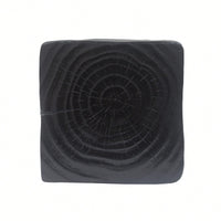 Stylish Black Twist Shape Side Table With Wood-Like Texture For Modern Living Spaces