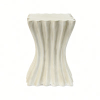 Archaistic Wavy Side Table For Modern Living Spaces