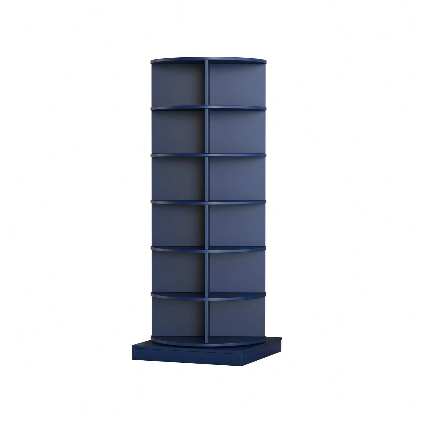 360 Degree Rotating Shoe Cabinet With 6 Layers For Space-Saving Storage And Organization