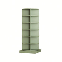 360 Degree Rotating Shoe Cabinet With 6 Layers For Space-Saving Storage And Organization