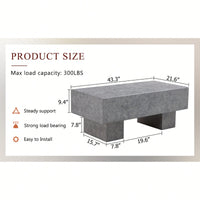 Modern Light Wood Texture MDF Coffee Table For Living Room And Apartment