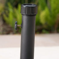 Heavy-Duty Square Wheelie Umbrella Base For Outdoor Stability And Support