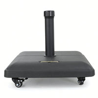 Heavy-Duty Square Wheelie Umbrella Base For Outdoor Stability And Support