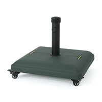 Heavy-Duty Square Wheelie Umbrella Base For Outdoor Stability And Support