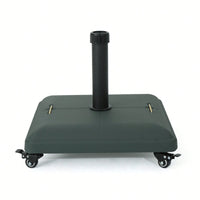 Heavy-Duty Square Wheelie Umbrella Base For Outdoor Stability And Support