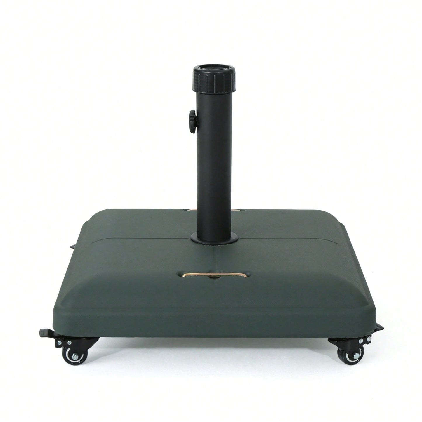 Heavy-Duty Square Wheelie Umbrella Base For Outdoor Stability And Support