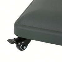 Heavy-Duty Square Wheelie Umbrella Base For Outdoor Stability And Support