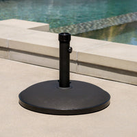 Heavy Duty 55 Lbs Umbrella Holder For Outdoor Stability And Support