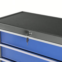 5 Drawer Rolling Tool Chest With Wheels Portable Organizer For Garage Workshop And Home Crafts