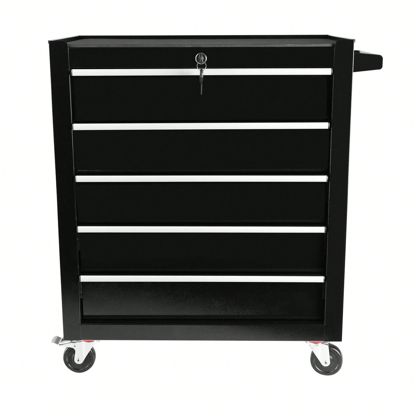 5 Drawer Rolling Tool Chest With Wheels Portable Organizer For Garage Workshop And Home Crafts