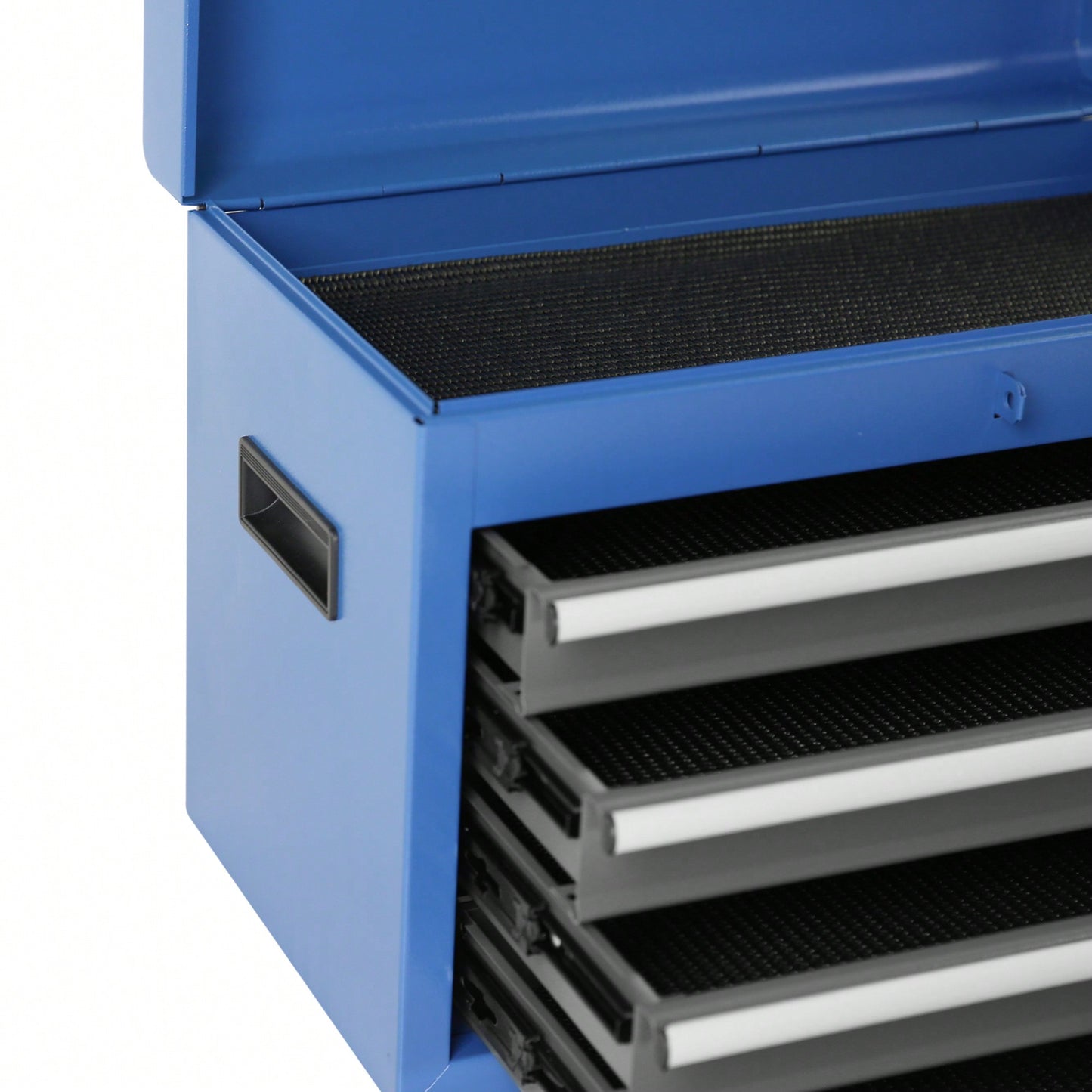 High Capacity 5-Drawer Rolling Tool Chest With Lockable Wheels Adjustable Shelf And Anti-Slip Liner Detachable Tool Box Organizer