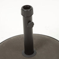 Heavy Duty 66 Lbs Umbrella Holder For Outdoor Stability And Support