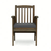 Set Of 2 Stylish Dining Chairs With Cushions For Comfort And Elegance