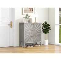 Modern 3 Drawer Storage Cabinet For Entryway Living Room Or Bedroom Farmhouse Style Chest Of Drawers