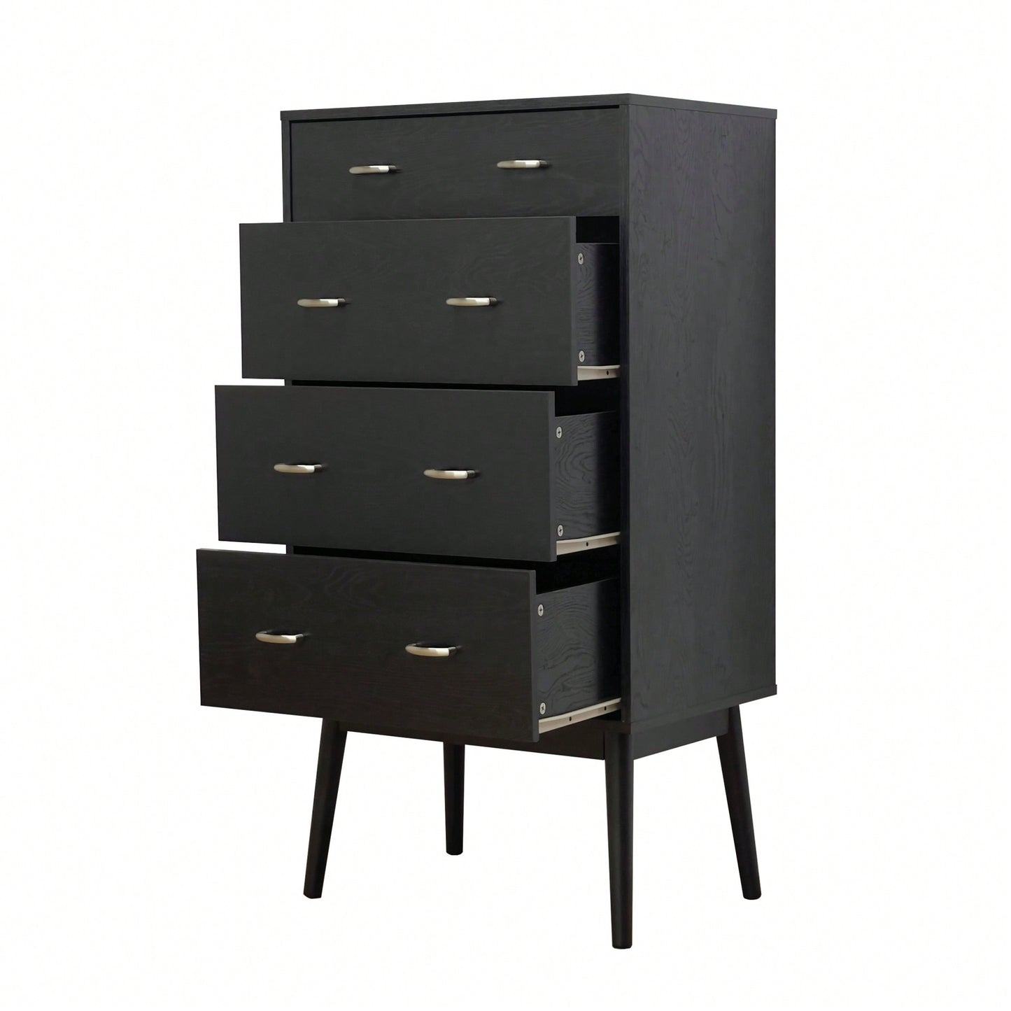 Stylish 4-Drawer Storage Chest For Bedroom Or Living Room Organization