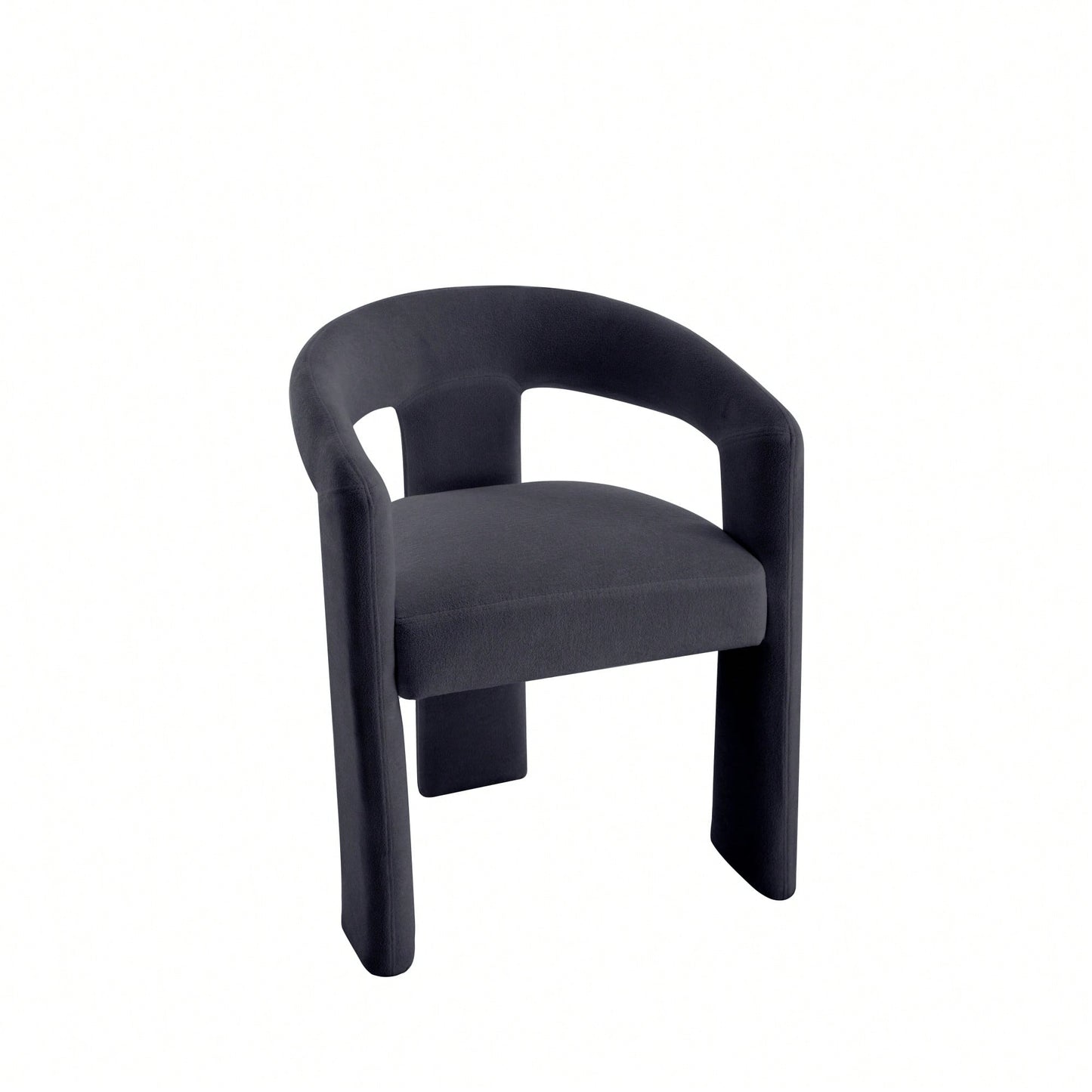 Set Of 2 Modern Orange Dining Chairs Stylish Upholstered Kitchen Seating