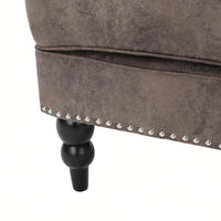 Elegant Tufted Club Chair For Living Room And Office Seating