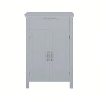 Spacious Floor Cabinet For Organized Storage In Living Room Or Kitchen