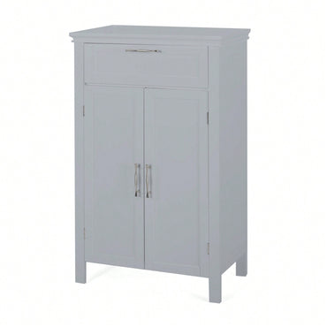 Spacious Floor Cabinet For Organized Storage In Living Room Or Kitchen