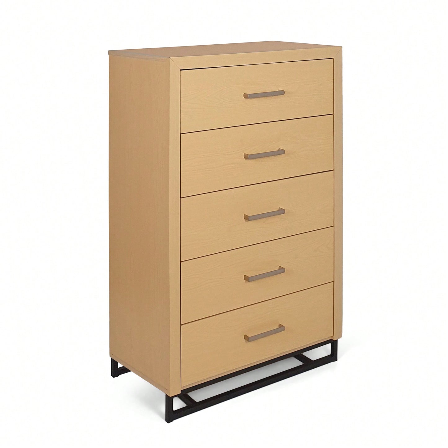 Stylish 5 Drawer Storage Chest For Bedroom And Living Room Organization