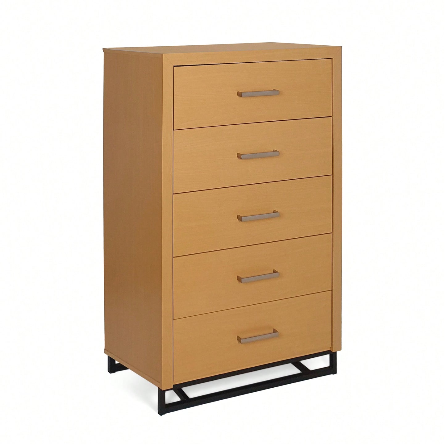 Stylish 5 Drawer Storage Chest For Bedroom And Living Room Organization