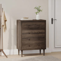 Elegant 4-Drawer Storage Chest For Bedroom Or Living Room Organization