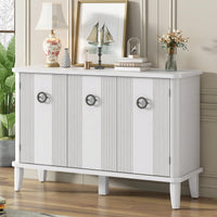 Atmospheric Solid Wood Veneer Cabinet With Three Acacia Doors Adjustable For Study Corridors And Entrances