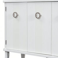 Atmospheric Solid Wood Veneer Cabinet With Three Acacia Doors Adjustable For Study Corridors And Entrances