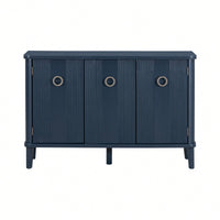Atmospheric Solid Wood Veneer Cabinet With Three Acacia Doors Adjustable For Study Corridors And Entrances