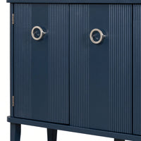 Atmospheric Solid Wood Veneer Cabinet With Three Acacia Doors Adjustable For Study Corridors And Entrances