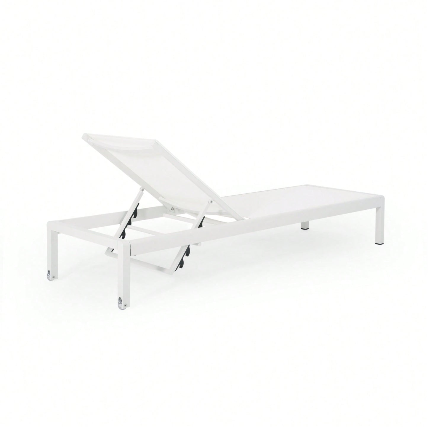 Comfortable Outdoor Chaise Lounge With Adjustable Backrest For Relaxation And Sunbathing