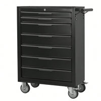 Large Capacity Rolling Tool Chest With Wheels And Lockable Storage For Garage And Workshop Organization