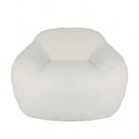 Giant Comfy Bean Bag Chair For Adults With Memory Foam Filler And Armrests - Spacious Design For Living Room And Bedroom