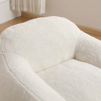 Giant Comfy Bean Bag Chair For Adults With Memory Foam Filler And Armrests - Spacious Design For Living Room And Bedroom