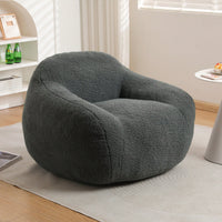 Giant Comfy Bean Bag Chair For Adults With Memory Foam Filler And Armrests - Spacious Design For Living Room And Bedroom