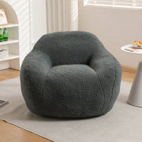 Giant Comfy Bean Bag Chair For Adults With Memory Foam Filler And Armrests - Spacious Design For Living Room And Bedroom