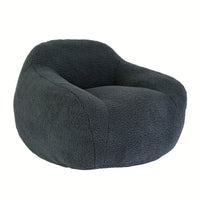 Giant Comfy Bean Bag Chair For Adults With Memory Foam Filler And Armrests - Spacious Design For Living Room And Bedroom