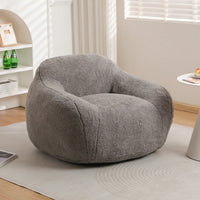 Giant Comfy Bean Bag Chair For Adults With Memory Foam Filler And Armrests - Spacious Design For Living Room And Bedroom